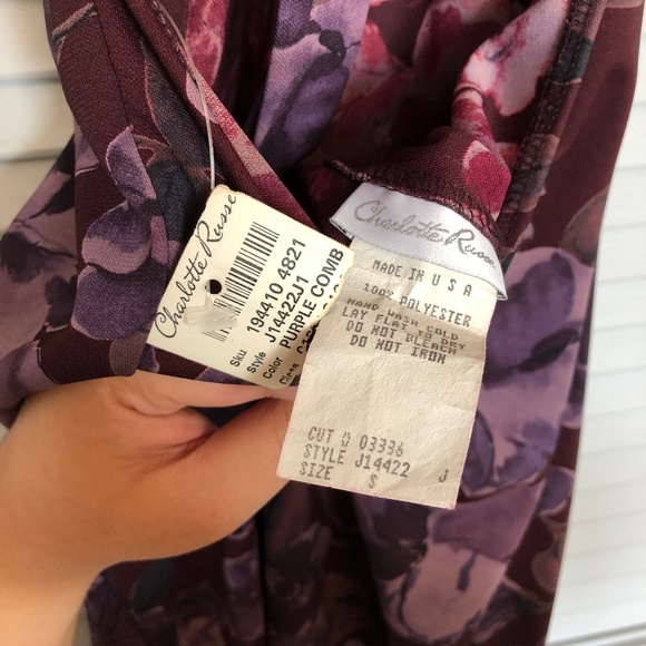 90s Vintage fitted floral dress - Picture 5 of 5